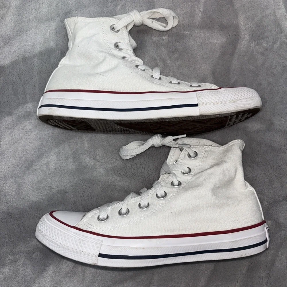 Converse White Chuck Taylor All Star Hi Top Sneaker Size Men 4 Women 6
